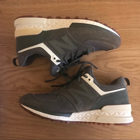 new balance 574 sport olive green